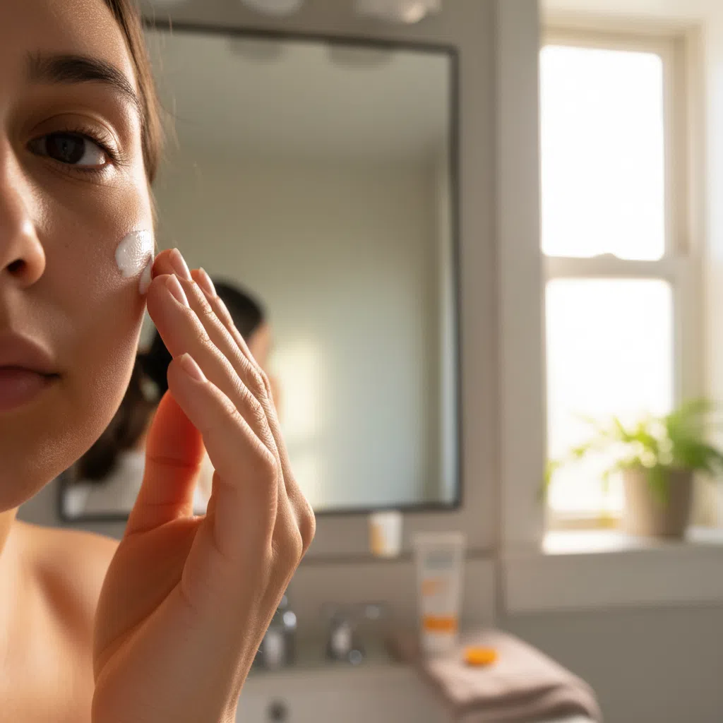 Applying Sunscreen - TheSkinFinity
