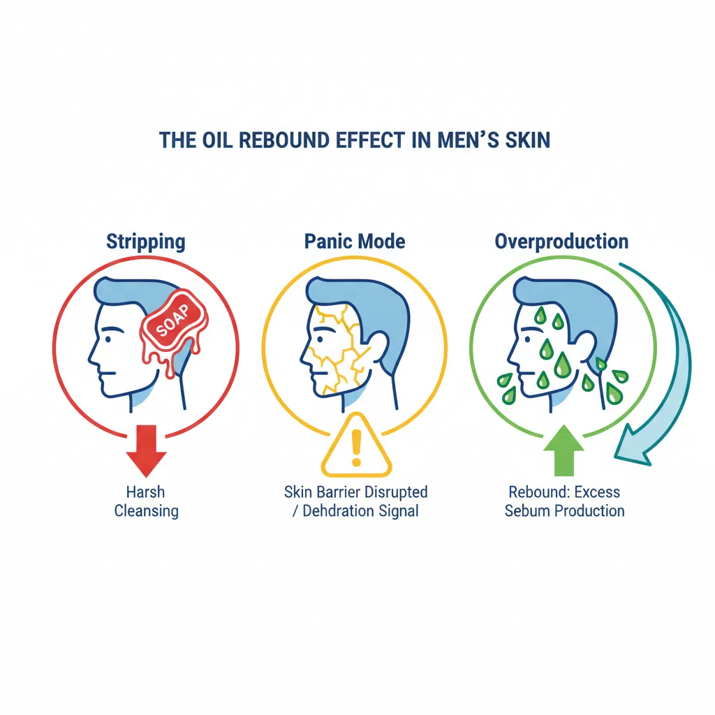 Oil Rebound Effect - TheSkinFinity