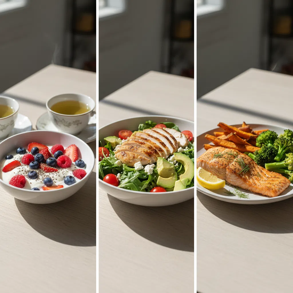 3-Day Sample Meal Plan for Glowing Skin - TheSkinFinity