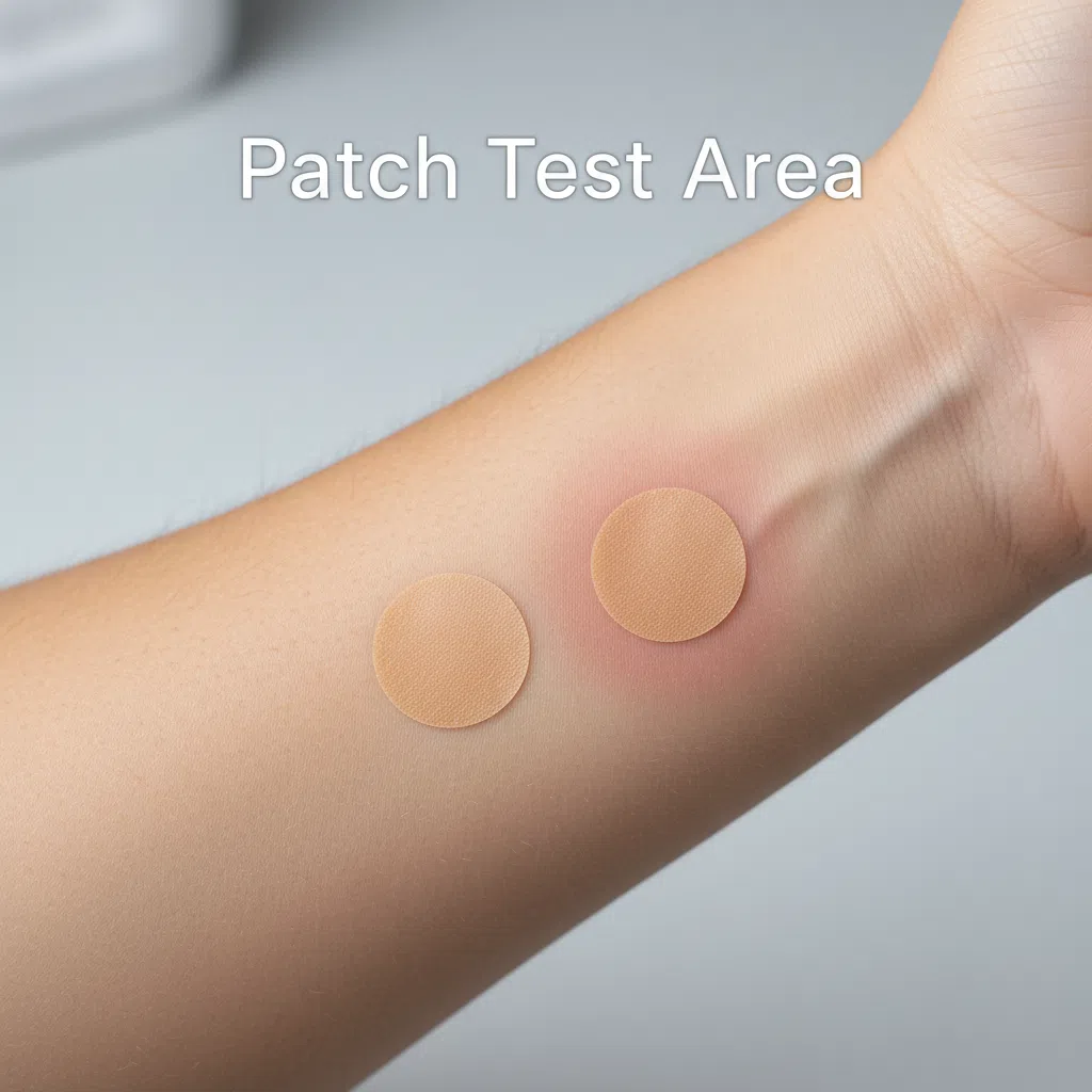 sensitive skin patch test - TheSkinFinity