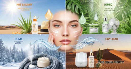 Skincare for Different Climates - TheSkinFinity