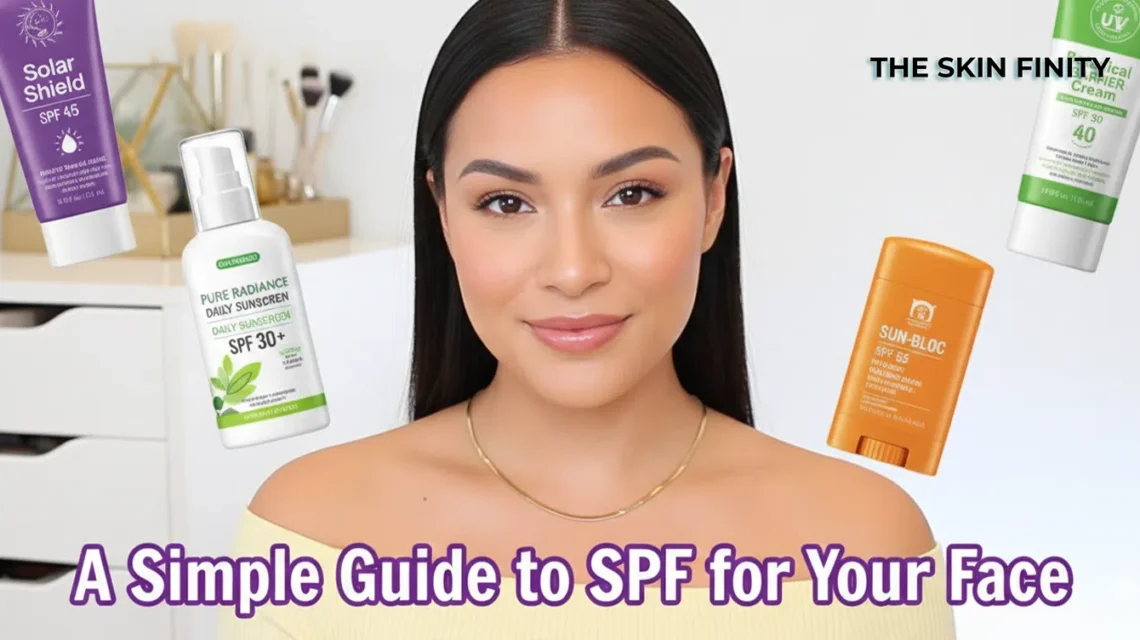 A Simple guide to SPF for your face - TheSkinFinity