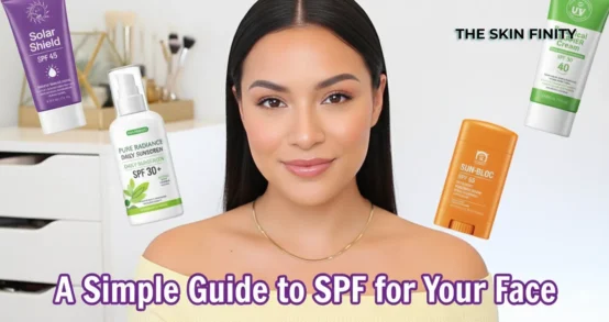 A Simple guide to SPF for your face - TheSkinFinity