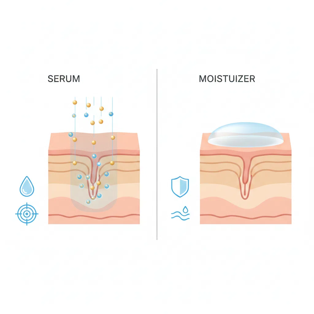 serum vs moisturizer - TheSkinFinity