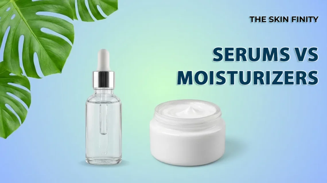 Serums vs Moisturizers - TheSkinFinity