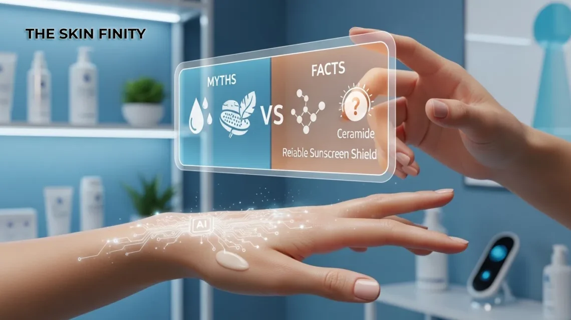 Skincare Myths Debunked 2026 - TheSkinFinity